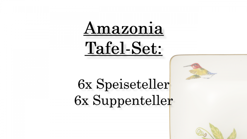 1035144004 Amazonia, Tafel-Set, 6 Personen