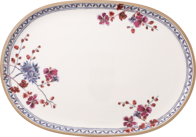 1041522584 Artesano Provencal Lavender, oval fish plate