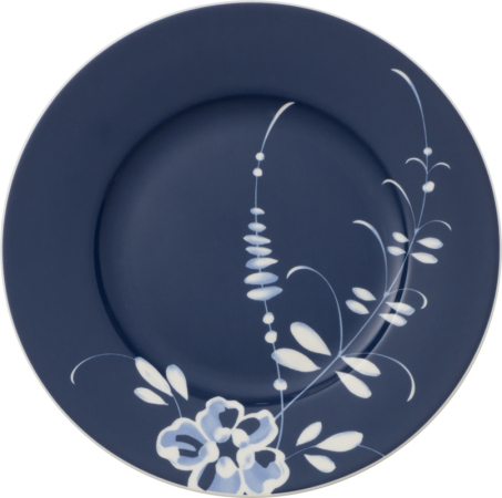 1042072641 Alt Luxemburg Brindille, breakfast plate blue