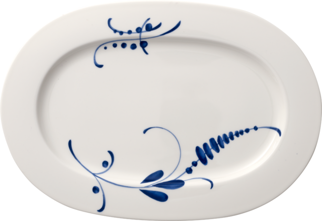 1042072960 Alt Luxemburg Brindille, oval platter