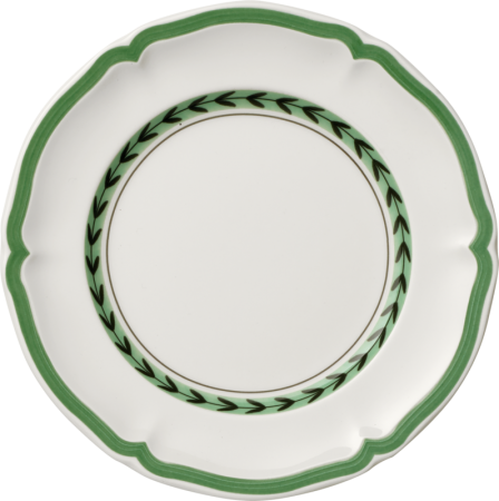 1042432660 French Garden Green Line, bread plate