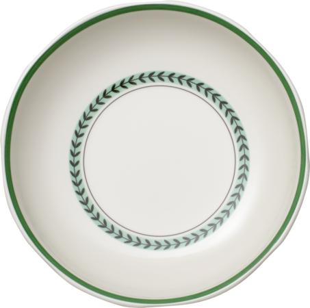 1042433381 French Garden Green Line, flat bowl