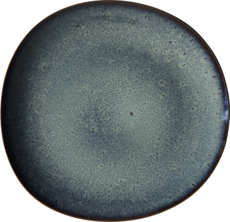 1042592610 Lave gris, dinner plate