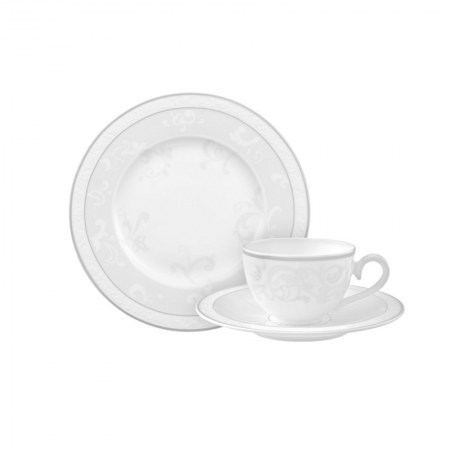 1043927010 Gray Pearl, coffee/tea set, 3 pcs.