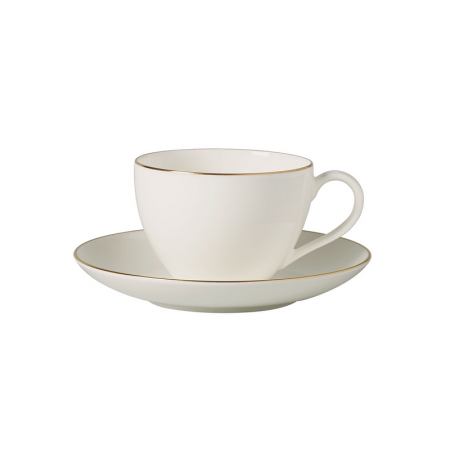 1046531290 Anmut Gold, coffee cup with saucer, 2 pcs.