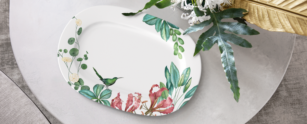 1046552910 Avarua, oval platter