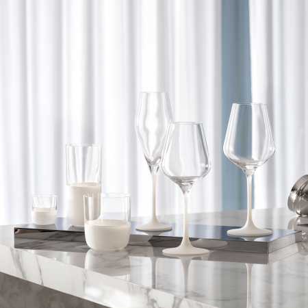 1137998260 Manufacture Rock blanc Longdrink Glas 4 tlg