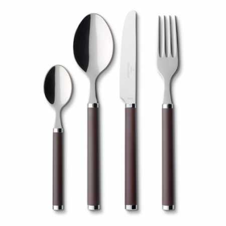 1263649033, Villeroy & Boch, Play! chocolate brown, Tafelbesteck 24tlg.