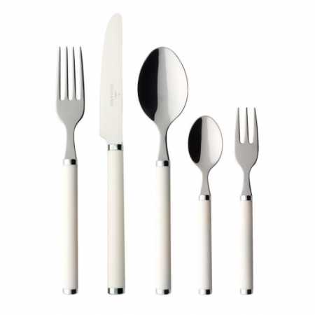 1263679053, Villeroy & Boch, Play! white pearl, cutlery set 30 pcs.