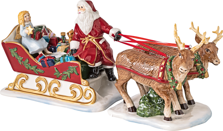 1483276644, Villeroy & Boch, Christmas Toys, Sleigh Nostalgia