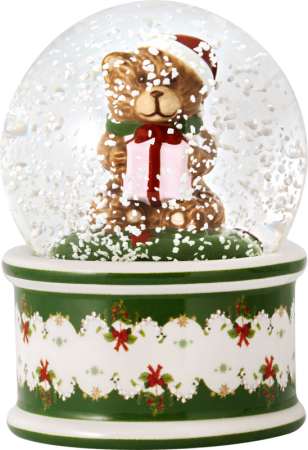 1483276695, Villeroy & Boch, Christmas toys, small snow globe, bear