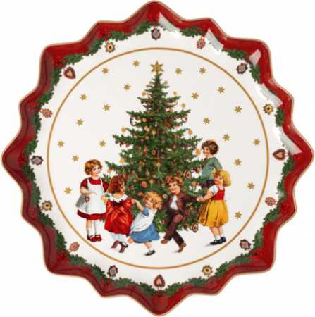 1483322281, Villeroy & Boch, Toy's Fantasy deep pastry plate, Children dancing