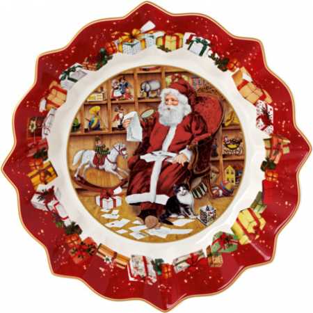 1483323635,  Villeroy & Boch, Toy's Fantasy Schale groß, Santa liest Wunschzettel