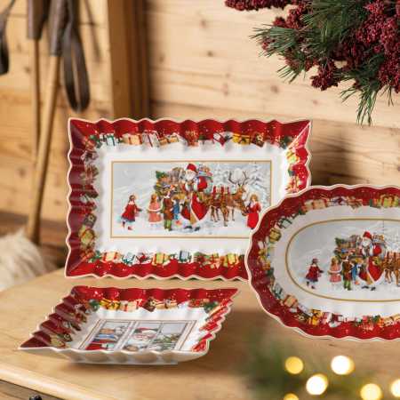 Villeroy & Boch, Toy's Fantasy Schale eckig, Santa