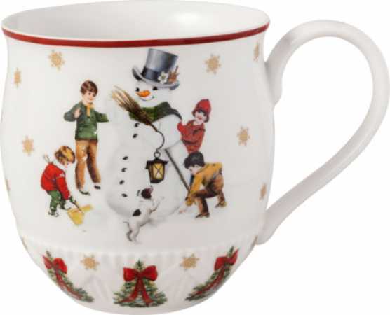 1483324863, Villeroy & Boch, Toy's Fantasy, mug, building a snowman