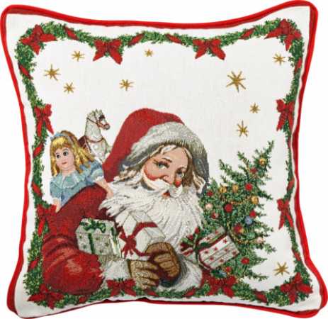 1483326191, Villeroy & Boch, Toy's Fantasy tapestry cushion, Santa