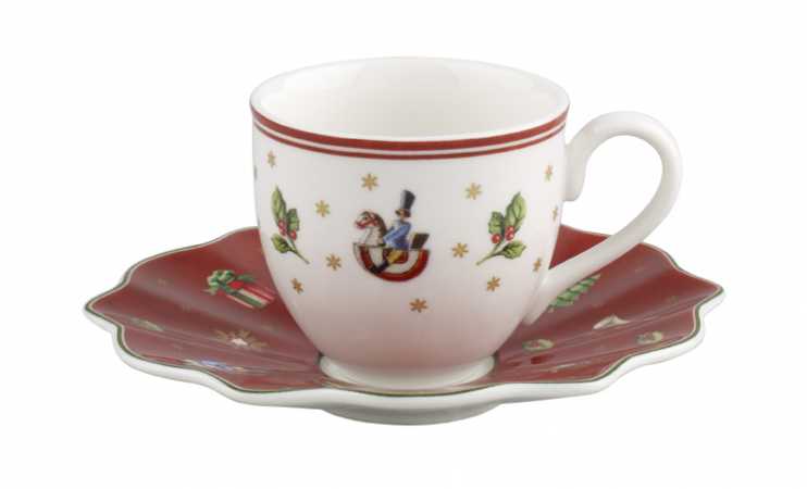 1485851411, Villeroy & Boch, Toy's Delight, Mokka-/Espressotasse mit Untertasse, 2 tlg