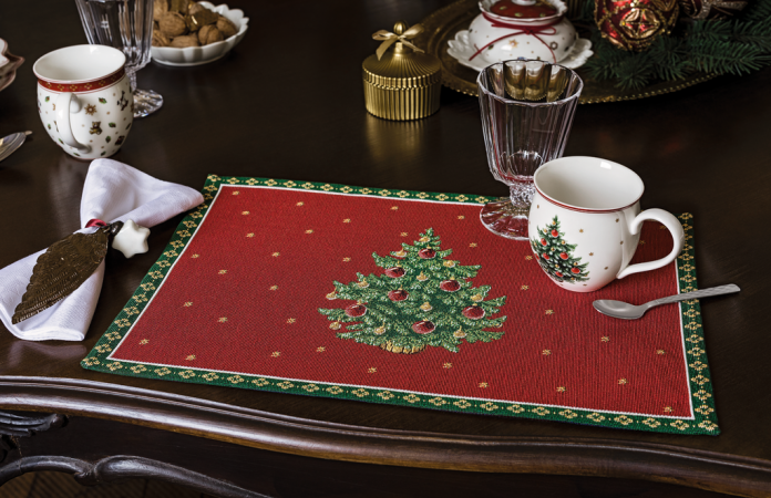 1485856121, Villeroy & Boch, Toy's Delight tapestry placemat tree, 32x48 cm