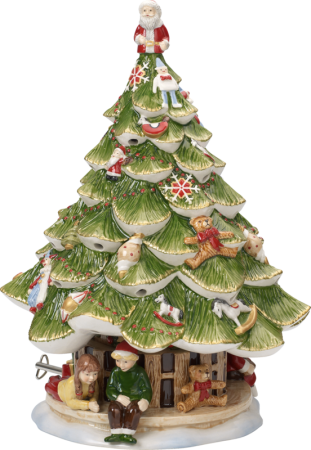 1486025861, Villeroy & Boch, Christmas Toys Memory, großer Tannenbaum mit Kindern, 30cm