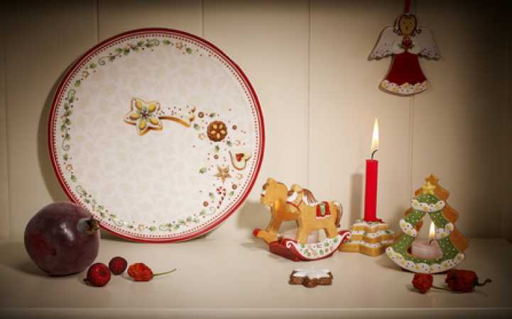 Villeroy & Boch, Winter Bakery Delight, breakfast plate, shooting star,