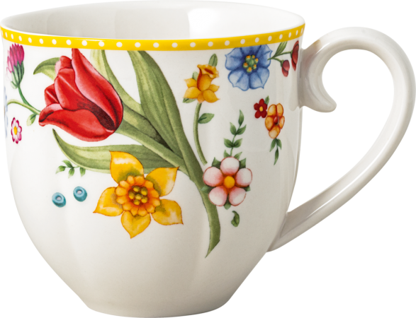 1486388402, Villeroy & Boch, Spring Awakening, mug with handle set of 2 pcs.