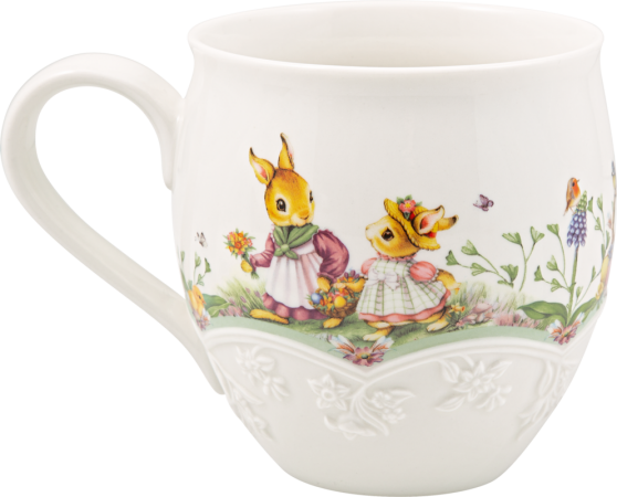 1486444862, Villeroy & Boch, Spring Fantasy, Becher mit Henkel, Blumenwiese