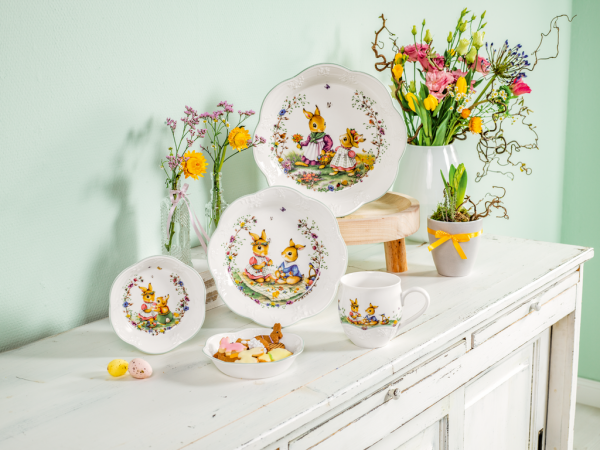 1486444862, Villeroy & Boch, Spring Fantasy, Becher mit Henkel, Blumenwiese