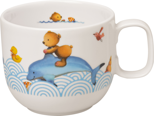 1486644889, Villeroy & Boch, Happy as a Bear, children's mug with 1 handle