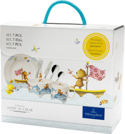 1486648435, Villeroy & Boch, Happy as a Bear, Set 7tlg.