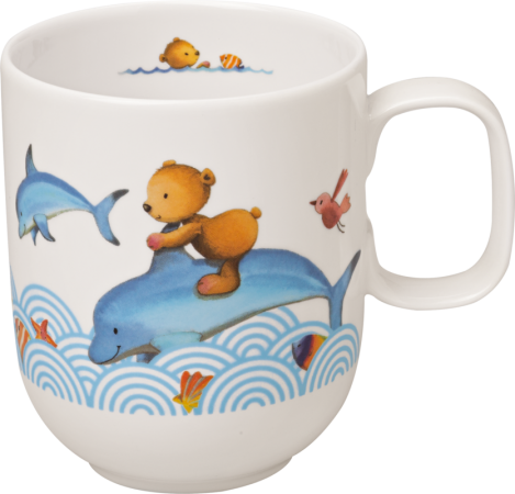 1486649651, Villeroy & Boch, Happy as a Bear, children's mug with 1 large handle