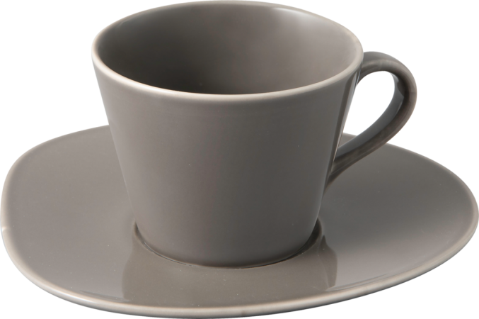 1951661310 Organic Taupe, coffee saucer