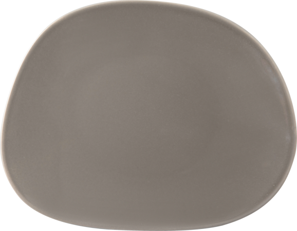 1951662640 Organic Taupe, breakfast plate