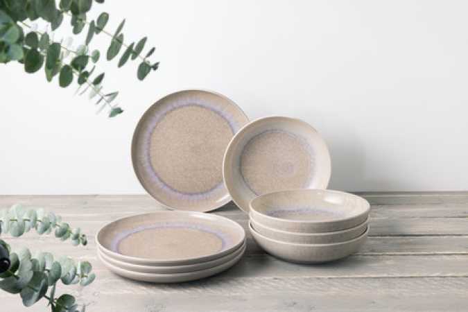 1951728717, Villeroy & Boch, Perlemor Sand, Dinner Set 8 pcs.