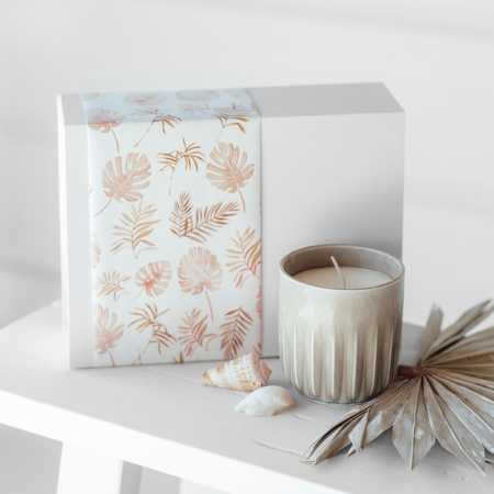 Villeroy & Boch, Perlemor Home, aromatic candle Beach Vibes 8,5x8,5x9cm