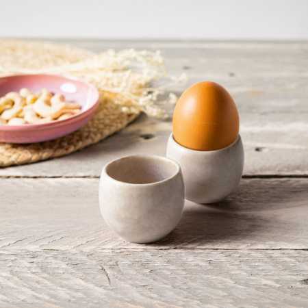 1951768357 Perlemor Home Eggcup Sand Set 2pcs