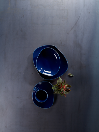 1952901310 Organic Dark Blue, coffee saucer