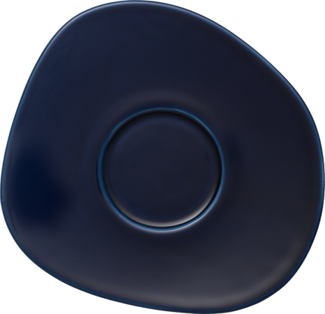 1952901310 Organic Dark Blue, coffee saucer