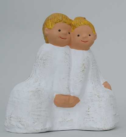 224200,Singer Angel,Friendship pair boy and girl 13 cm