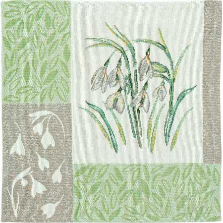 790174/40, Sander,Snowdrops Tischset 32x32