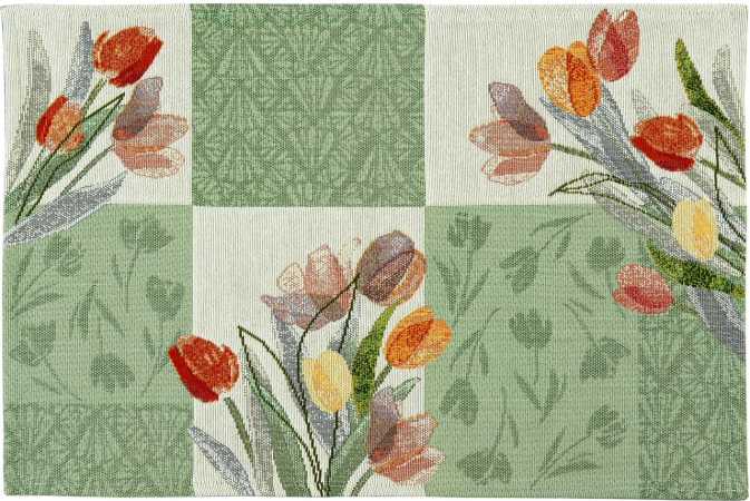 790264/40, Sander, Tulip Patch Tischset 32x48