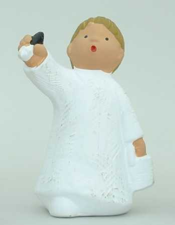 289600, Singer Angel,Karol painting - 13 cm