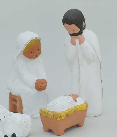 292710, Singer Angel, Holy Family 3 pcs - 20 / 27 cm