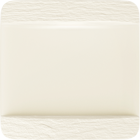 1042402610 Manufacture Rock blanc, Quadratic Plate