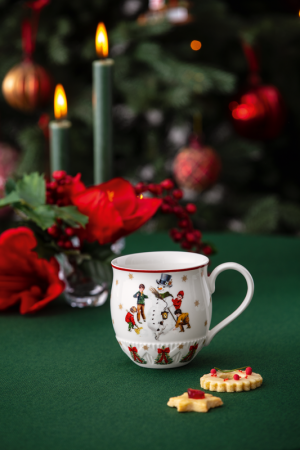 Villeroy & Boch, Toy's Fantasy, Mug, building a snowman