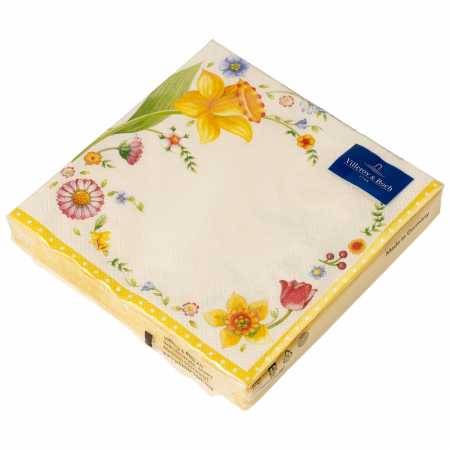 3590720025,Villeroy & Boch, Easter accessories, Spring Fantasy Lunch napkin Easter flower