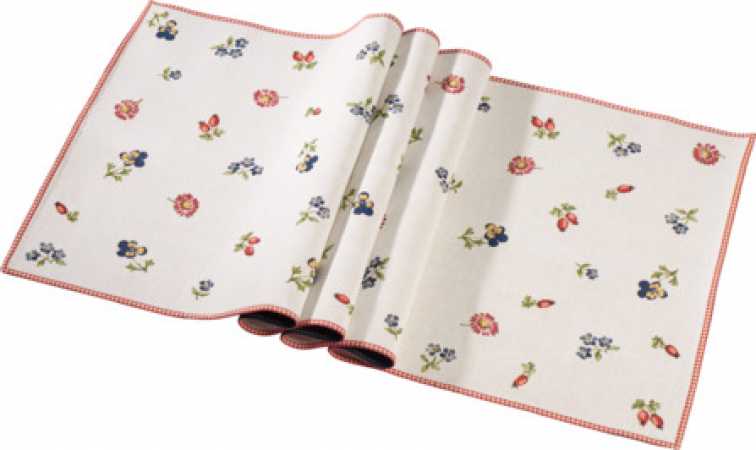 3590830071, Villeroy & Boch, Gobelin Läufer Petite Fleur, 49 x 143 cm