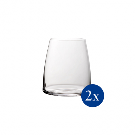 1138018145 Metrochic glass, whisky tumbler set 2 pcs.