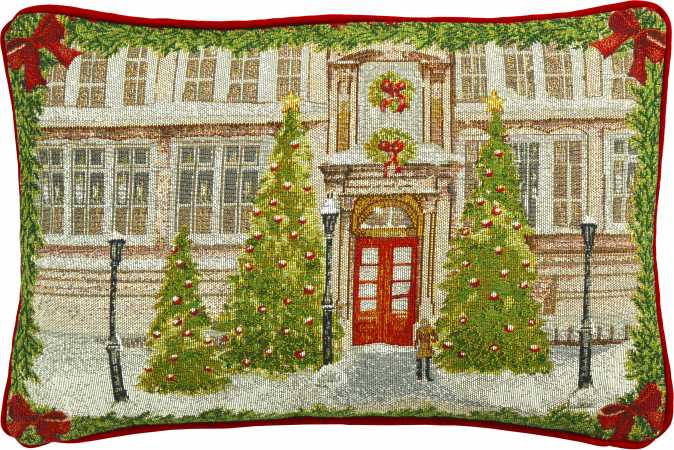 966385/40, Sander - Welcome X-Mas cushion filled 32 x 48