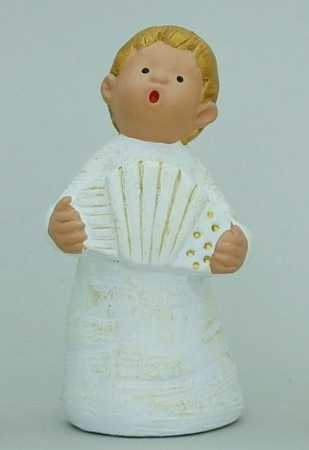 Singer Angel - Ummo2 with accordion - 15 cm