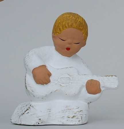 Singer Angel - Udo with guitar - 11 cm